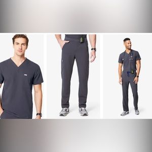 FIGS CHARCOAL LIMITED EDITION SCRUB PANTS